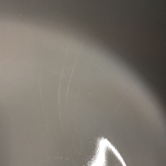 1 1/2 quart Anchor Hocking Green Meadow Oven Proof Milk Glass Round Casserole - Picture 3 of 5